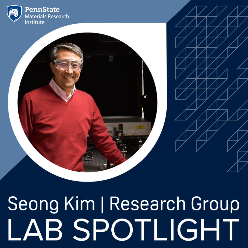 Seong Kim in his Lab